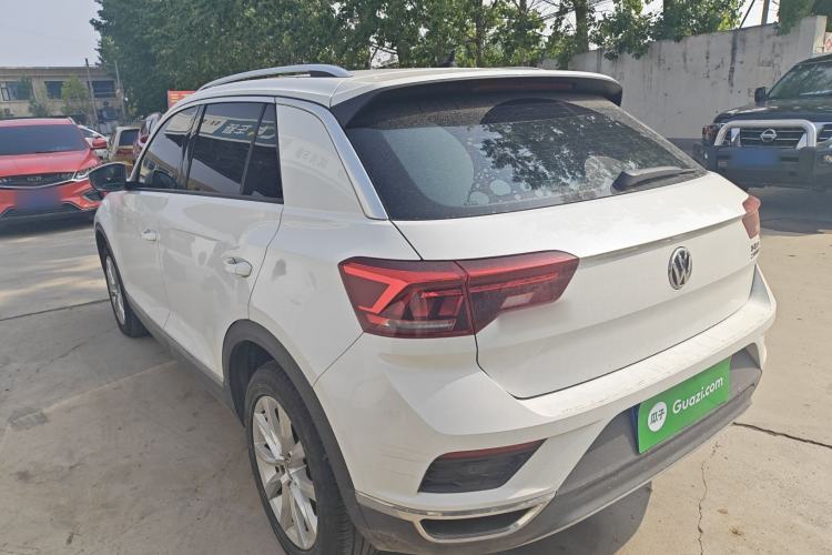 Used Volkswagen T-ROC 2018 230TSI DSG Two-Wheel Drive Advanced Version China V Standard Rear Left 45 Deg