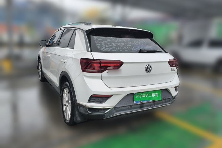 Used Volkswagen T-ROC 2018 280TSI DSG Two-Wheel Drive Advanced Version China V Emission Standard Rear Left 45 Deg