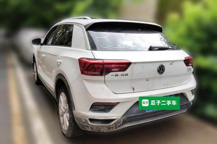 Used Volkswagen T-ROC 2018 230TSI DSG Two-Wheel Drive Advanced Version China V Standard Rear Left 45 Deg