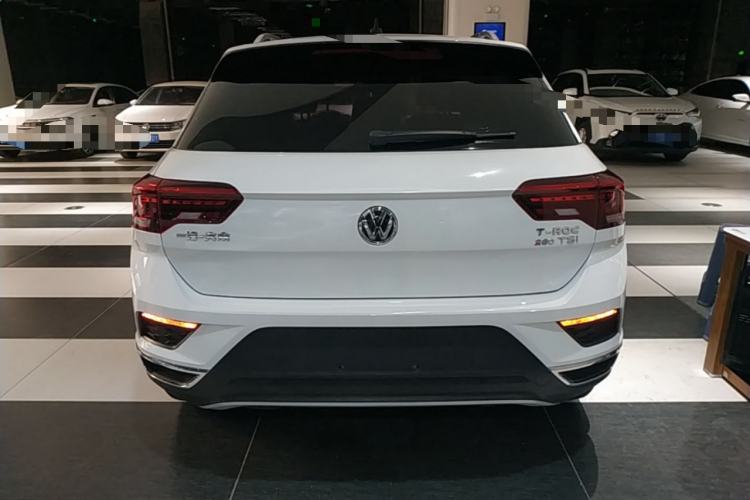 Used Volkswagen T-ROC 2018 280TSI DSG Two-Wheel-Drive Luxury Version China V Emission Standard Rear