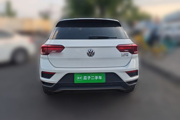 Used Volkswagen T-ROC 2018 280TSI DSG Two-Wheel-Drive Comfort Version China V Standard Rear