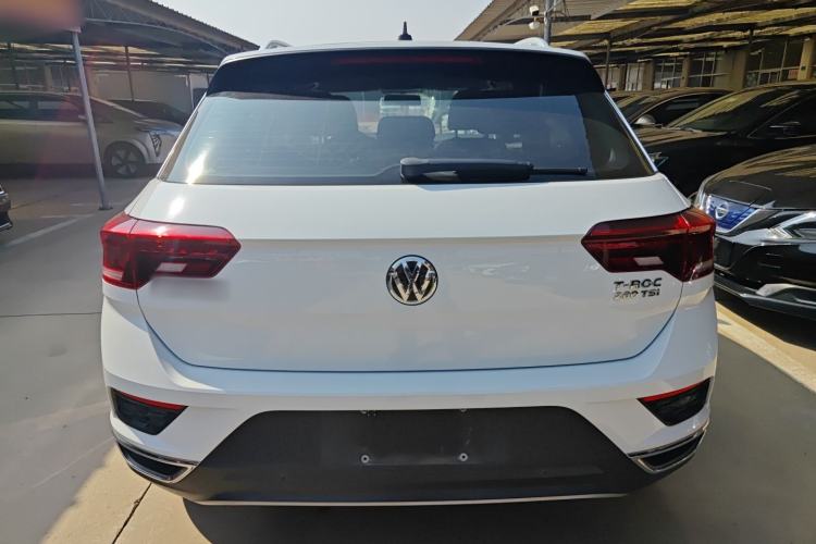 Used Volkswagen T-ROC 2018 280TSI DSG Two-Wheel Drive Advanced Version China V Emission Standard Rear