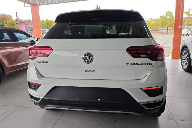 Used Volkswagen T-ROC 2018 280TSI DSG Two-Wheel-Drive Comfort Version China V Standard Rear