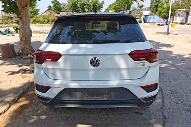 Used Volkswagen T-ROC 2018 280TSI DSG Two-Wheel-Drive Luxury Version China V Emission Standard Rear
