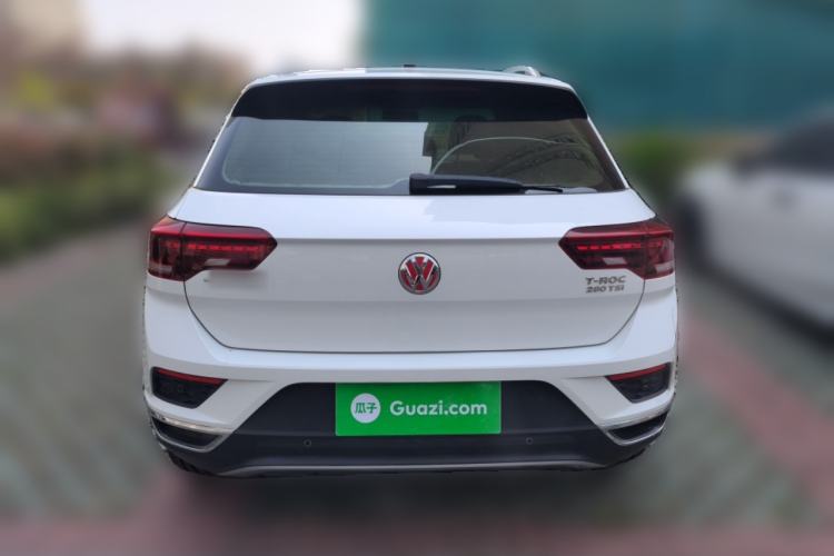 Used Volkswagen T-ROC 2018 280TSI DSG Two-Wheel-Drive Comfort Version China V Standard Rear