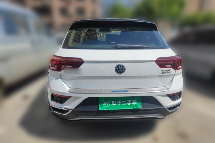 Used Volkswagen T-ROC 2018 280TSI DSG Two-Wheel-Drive Advanced Version China VI Standard Rear
