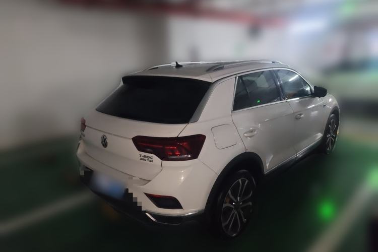 Used Volkswagen T-ROC 2018 280TSI DSG Two-Wheel-Drive Luxury Version China V Emission Standard Rear Right 45 Deg
