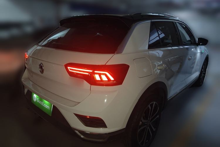 Used Volkswagen T-ROC 2018 280TSI DSG Two-Wheel-Drive Luxury Version China V Emission Standard Rear Right 45 Deg