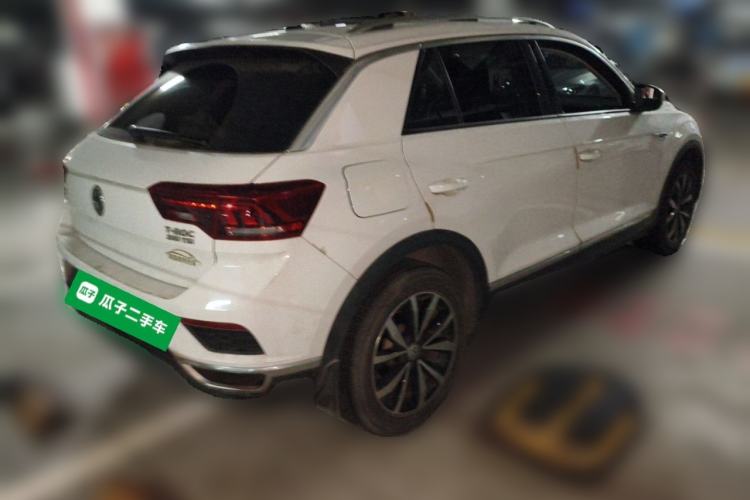 Used Volkswagen T-ROC 2018 280TSI DSG Two-Wheel-Drive Comfort Version China V Standard Rear Right 45 Deg