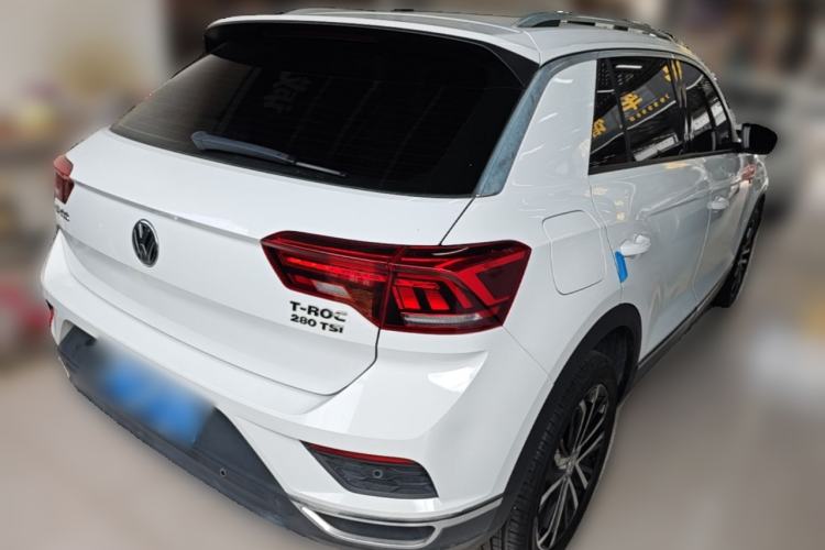 Used Volkswagen T-ROC 2018 280TSI DSG Two-Wheel-Drive Comfort Version China V Standard Rear Right 45 Deg