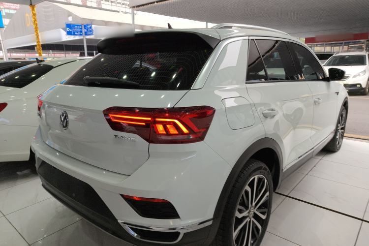 Used Volkswagen T-ROC 2018 280TSI DSG Four-Wheel Drive Comfort Version China V Standard Rear Right 45 Deg