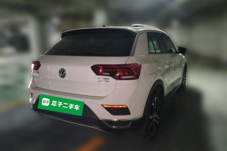 Used Volkswagen T-ROC 2018 280TSI DSG Two-Wheel-Drive Comfort Version China V Standard Rear Right 45 Deg