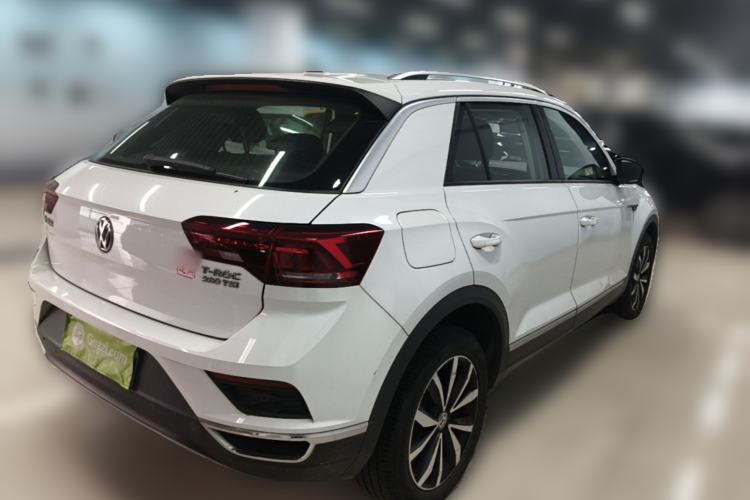 Used Volkswagen T-ROC 2018 280TSI DSG Two-Wheel-Drive Comfort Version China V Standard Rear Right 45 Deg