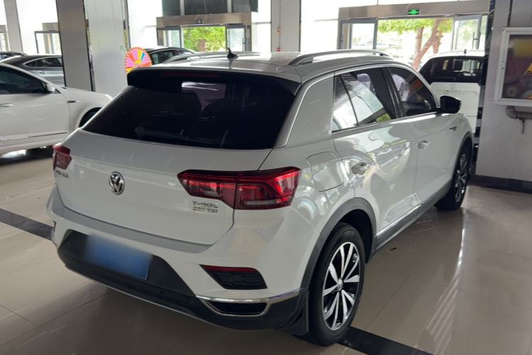 Used Volkswagen T-ROC 2018 280TSI DSG Two-Wheel-Drive Comfort Version China V Standard Rear Right 45 Deg