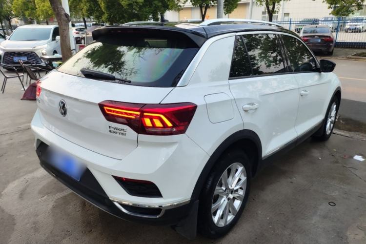 Used Volkswagen T-ROC 2018 230TSI DSG Two-Wheel Drive Advanced Version China VI Standard Rear Right 45 Deg