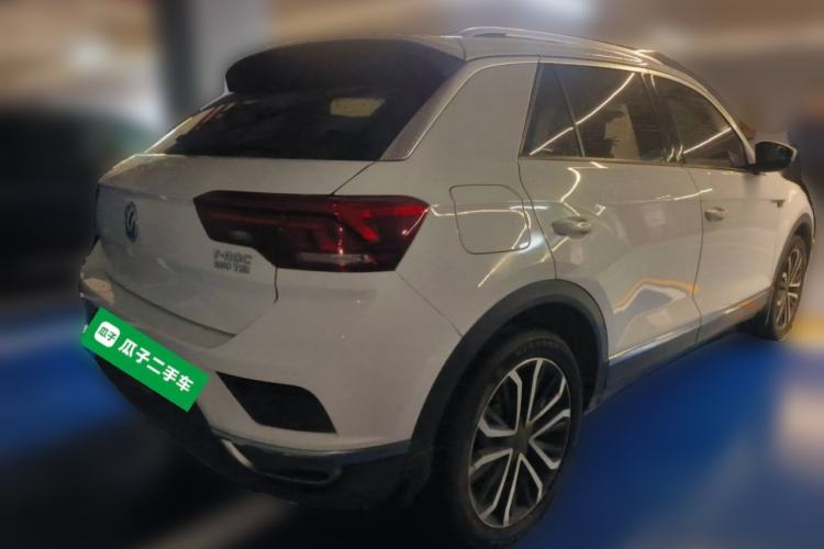 Used Volkswagen T-ROC 2018 280TSI DSG Two-Wheel Drive Comfort Version China VI Standard Rear Right 45 Deg