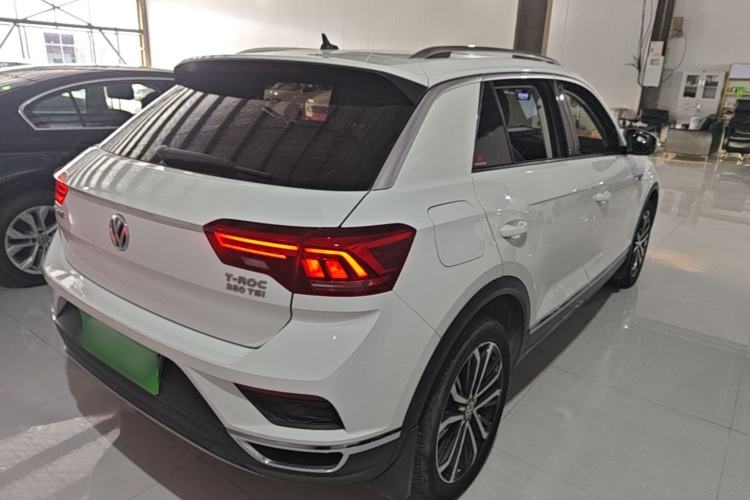 Used Volkswagen T-ROC 2018 280TSI DSG Two-Wheel Drive Comfort Version China VI Standard Rear Right 45 Deg