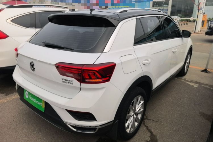 Used Volkswagen T-ROC 2018 230TSI DSG Two-Wheel Drive Advanced Version China V Standard Rear Right 45 Deg