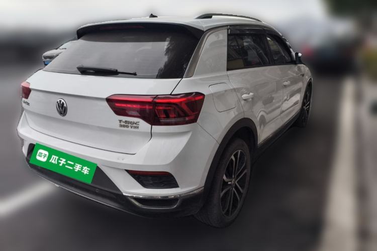 Used Volkswagen T-ROC 2018 280TSI DSG Two-Wheel-Drive Comfort Version China V Standard Rear Right 45 Deg