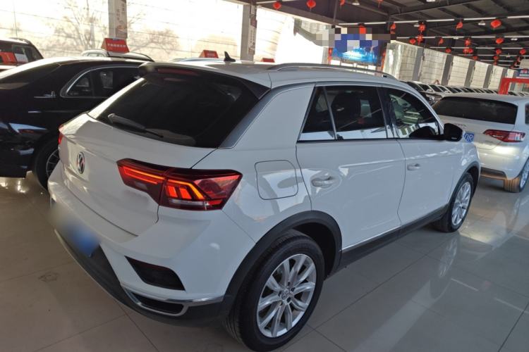 Used Volkswagen T-ROC 2018 230TSI DSG Two-Wheel Drive Advanced Version China V Standard Rear Right 45 Deg