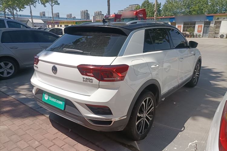 Used Volkswagen T-ROC 2018 280TSI DSG Two-Wheel Drive Comfort Version China VI Standard Rear Right 45 Deg