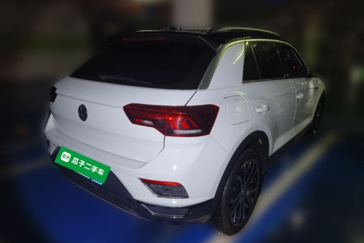 Used Volkswagen T-ROC 2018 280TSI DSG Two-Wheel-Drive Luxury Version China V Emission Standard Rear Right 45 Deg