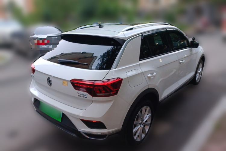 Used Volkswagen T-ROC 2018 280TSI DSG Two-Wheel Drive Advanced Version China V Emission Standard Rear Right 45 Deg