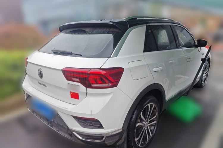 Used Volkswagen T-ROC 2018 280TSI DSG Two-Wheel-Drive Luxury Version China V Emission Standard Rear Right 45 Deg