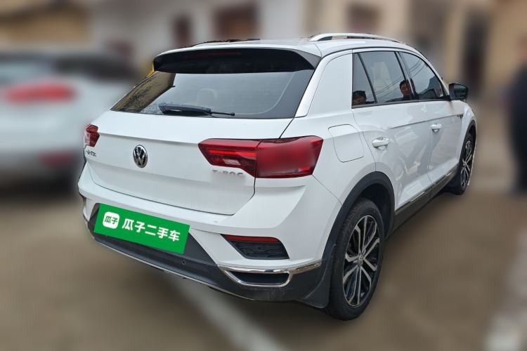 Used Volkswagen T-ROC 2018 280TSI DSG Two-Wheel Drive Comfort Version China VI Standard Rear Right 45 Deg