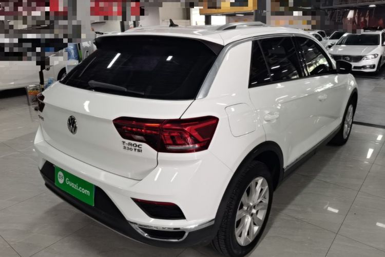Used Volkswagen T-ROC 2018 230TSI DSG Two-Wheel Drive Advanced Version China V Standard Rear Right 45 Deg