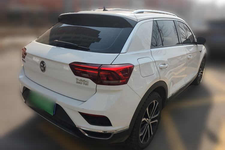 Used Volkswagen T-ROC 2018 280TSI DSG Two-Wheel-Drive Comfort Version China V Standard Rear Right 45 Deg