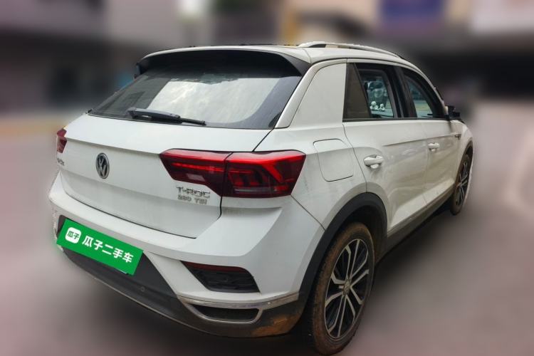 Used Volkswagen T-ROC 2018 280TSI DSG Two-Wheel-Drive Comfort Version China V Standard Rear Right 45 Deg