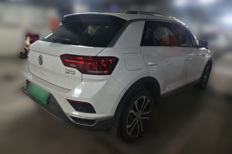 Used Volkswagen T-ROC 2018 280TSI DSG Two-Wheel-Drive Comfort Version China V Standard Rear Right 45 Deg