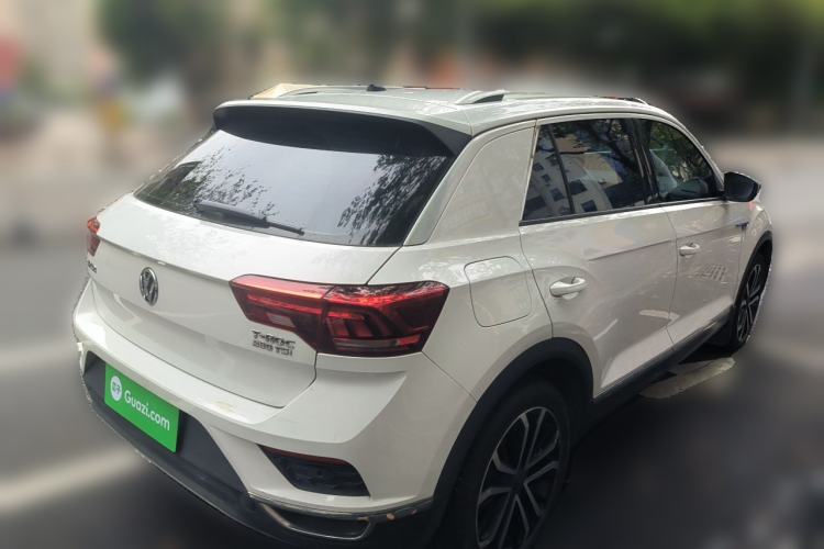Used Volkswagen T-ROC 2018 280TSI DSG Two-Wheel-Drive Luxury Version China V Emission Standard Rear Right 45 Deg