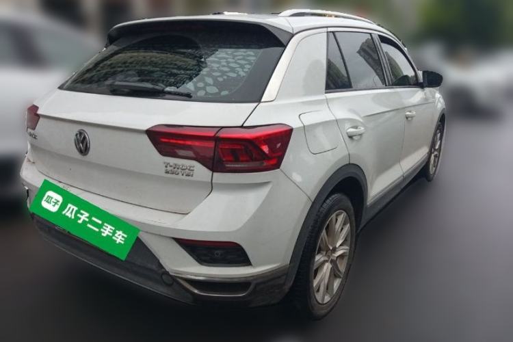 Used Volkswagen T-ROC 2018 230TSI DSG Two-Wheel Drive Advanced Version China V Standard Rear Right 45 Deg