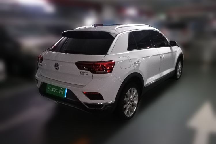 Used Volkswagen T-ROC 2018 230TSI DSG Two-Wheel Drive Advanced Version China V Standard Rear Right 45 Deg