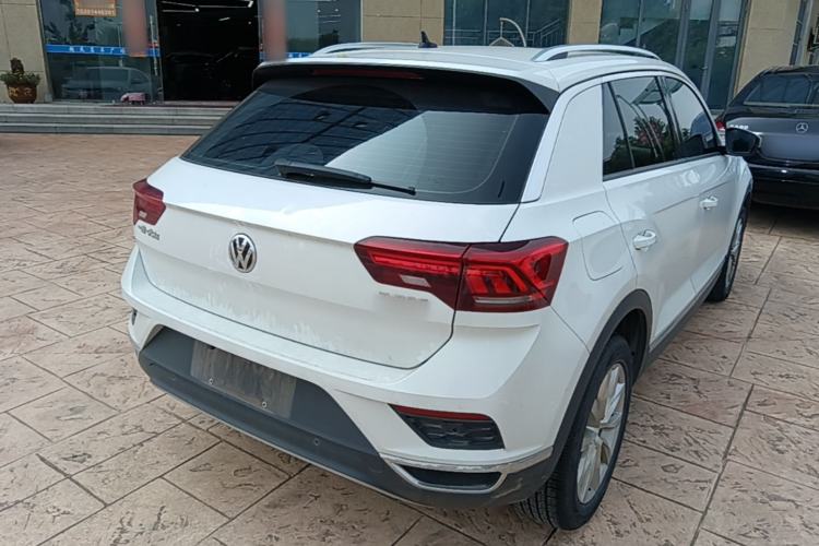 Used Volkswagen T-ROC 2018 280TSI DSG Two-Wheel Drive Advanced Version China V Emission Standard Rear Right 45 Deg