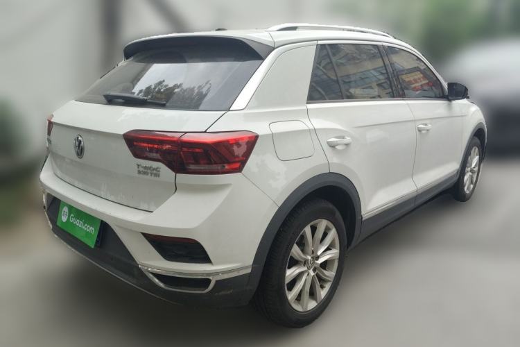 Used Volkswagen T-ROC 2018 230TSI DSG Two-Wheel Drive Advanced Version China V Standard Rear Right 45 Deg