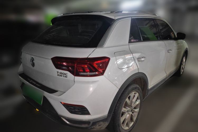 Used Volkswagen T-ROC 2018 230TSI DSG Two-Wheel Drive Advanced Version China V Standard Rear Right 45 Deg