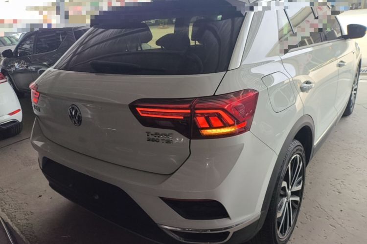 Used Volkswagen T-ROC 2018 280TSI DSG Two-Wheel Drive Comfort Version China VI Standard Rear Right 45 Deg