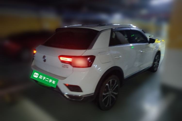Used Volkswagen T-ROC 2018 280TSI DSG Four-Wheel Drive Luxury Version China V Emission Standard Rear Right 45 Deg