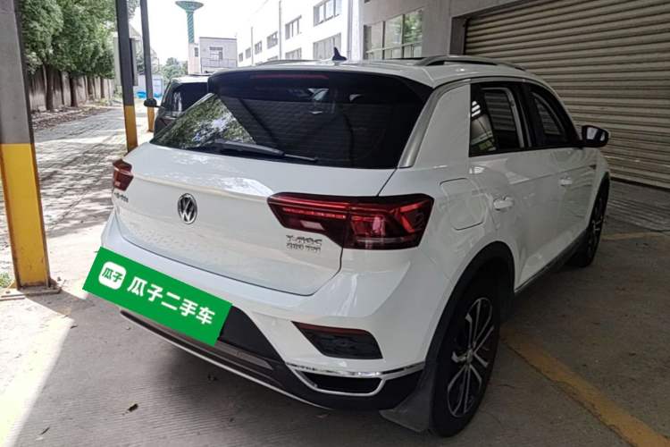 Used Volkswagen T-ROC 2018 280TSI DSG Two-Wheel-Drive Comfort Version China V Standard Rear Right 45 Deg