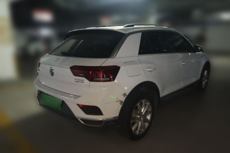 Used Volkswagen T-ROC 2018 230TSI DSG Two-Wheel Drive Advanced Version China VI Standard Rear Right 45 Deg