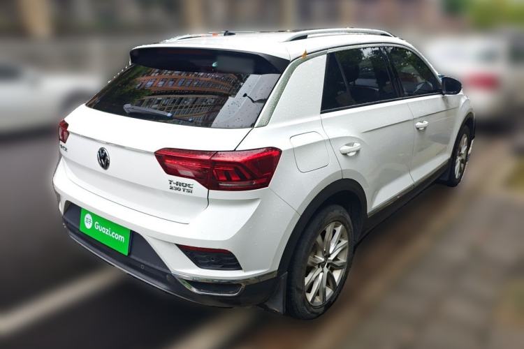 Used Volkswagen T-ROC 2018 230TSI DSG Two-Wheel Drive Advanced Version China V Standard Rear Right 45 Deg