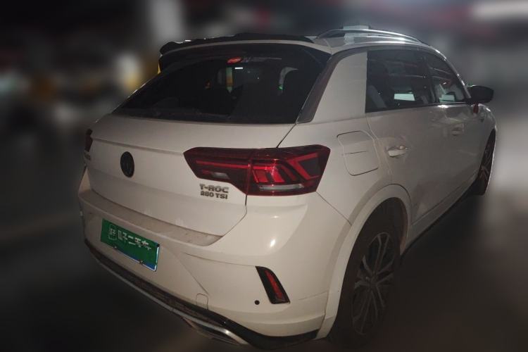 Used Volkswagen T-ROC 2018 280TSI DSG Two-Wheel-Drive Comfort Version China V Standard Rear Right 45 Deg