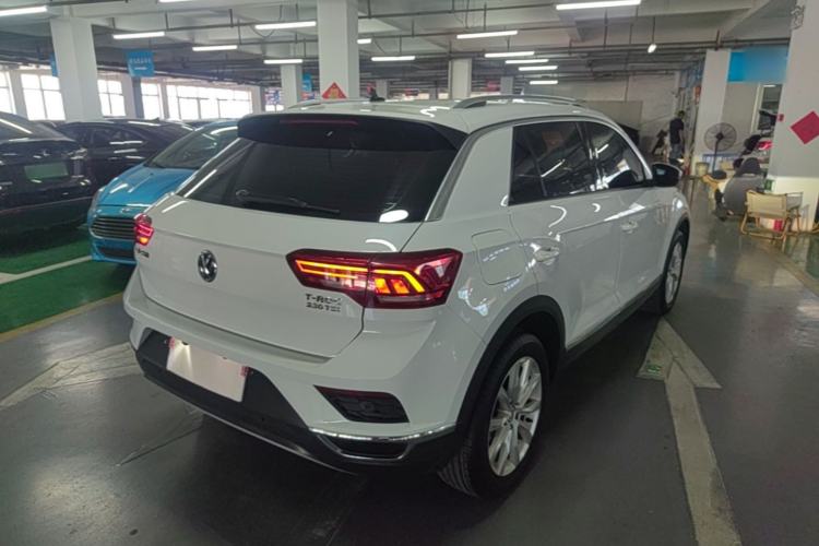 Used Volkswagen T-ROC 2018 230TSI DSG Two-Wheel Drive Advanced Version China V Standard Rear Right 45 Deg