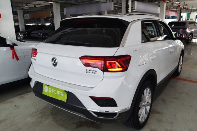Used Volkswagen T-ROC 2018 230TSI DSG Two-Wheel Drive Advanced Version China V Standard Rear Right 45 Deg