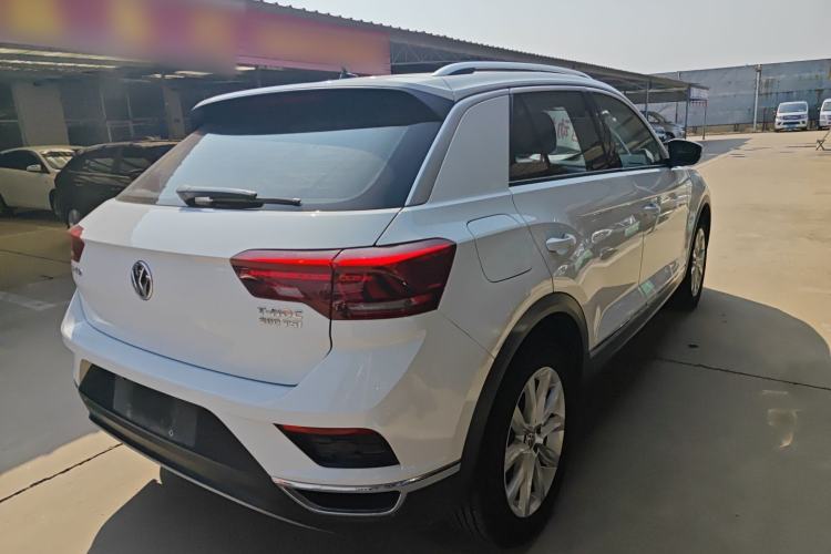 Used Volkswagen T-ROC 2018 280TSI DSG Two-Wheel Drive Advanced Version China V Emission Standard Rear Right 45 Deg