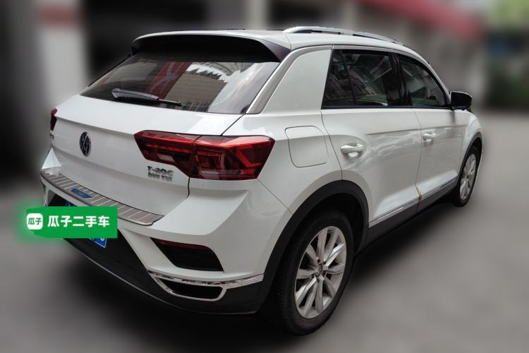 Used Volkswagen T-ROC 2018 280TSI DSG Two-Wheel Drive Advanced Version China V Emission Standard Rear Right 45 Deg