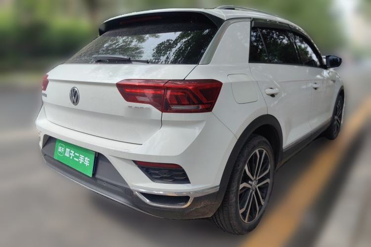 Used Volkswagen T-ROC 2018 280TSI DSG Two-Wheel-Drive Comfort Version China V Standard Rear Right 45 Deg